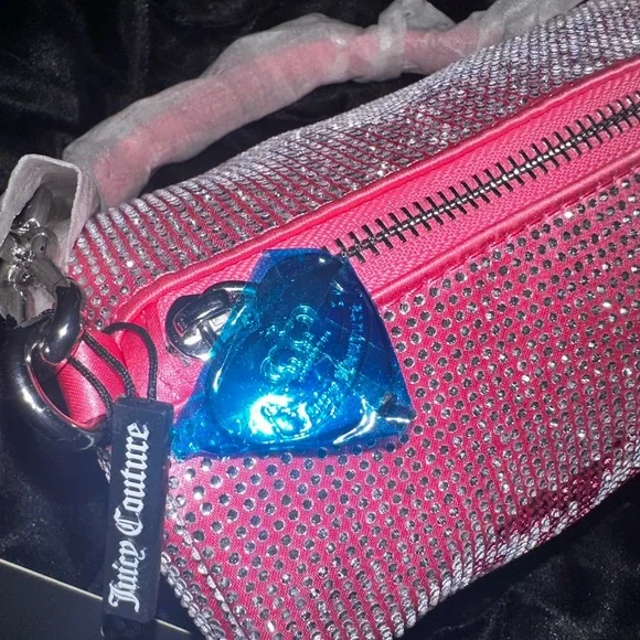 COPY - Juicy Couture UK exclusive rhinestone pink purse